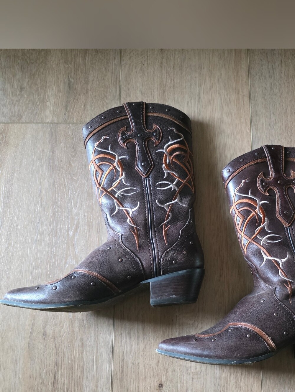 Crush by Durango Western Cowboy Boots Womens Size 8.5M